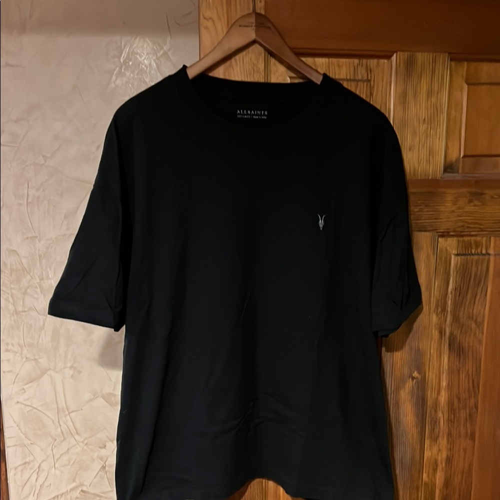 All Saints Black Men's Shirt
